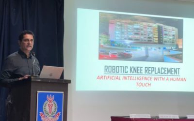 Dr. Deepak Rai’s Insightful Talk on Robotic Knee Replacement and AI at IMA House